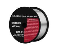 Fil à souder Fil de soudure fourré sans gaz 0,8-0,9 mm, 1 rouleau, 1 kg, E71T-GS(0.8mm 2IB(s))