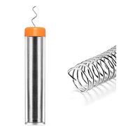 Fil à souder sans plomb avec noyau en colophane Flux 0,8 mm 60/40 pour soudure électrique Poids 20 g