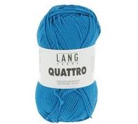 Fil à tricoter 100% coton QUATTRO - Lang Yarns(...) - 110 Bleu 110 Bleu G