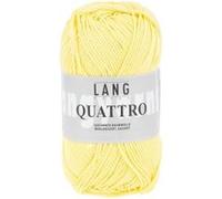 Fil à tricoter 100% coton QUATTRO - Lang Yarns(...) - 13 Jaune 13 Jaune G