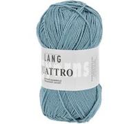 Fil à tricoter 100% coton QUATTRO - Lang Yarns(...) - 188 Bleu 188 Bleu G
