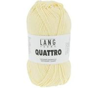 Fil à tricoter 100% coton QUATTRO - Lang Yarns(...) - 213 Jaune 213 Jaune G