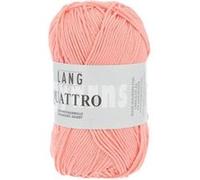 Fil à tricoter 100% coton QUATTRO - Lang Yarns(...) - 29 Rose 29 Rose G