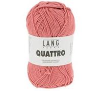 Fil à tricoter 100% coton QUATTRO - Lang Yarns(...) - 309 Rose 309 Rose G