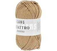 Fil à tricoter 100% coton QUATTRO - Lang Yarns(...) - 39 Marron 39 Marron G