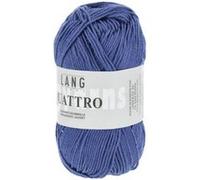 Fil à tricoter 100% coton QUATTRO - Lang Yarns(...) - 6 Bleu 6 Bleu G
