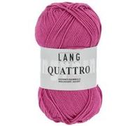 Fil à tricoter 100% coton QUATTRO - Lang Yarns(...) - 64 Rose 64 Rose G