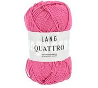 Fil à tricoter 100% coton QUATTRO - Lang Yarns(...) - 65 Rose 65 Rose G