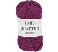 Fil à tricoter 100% coton QUATTRO - Lang Yarns(...) - 66 Violet 66 Violet G