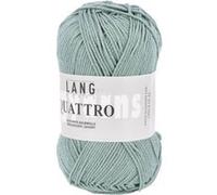 Fil à tricoter 100% coton QUATTRO - Lang Yarns(...) - 72 Bleu 72 Bleu G