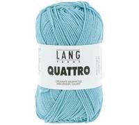 Fil à tricoter 100% coton QUATTRO - Lang Yarns(...) - 78 Bleu 78 Bleu G