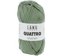 Fil à tricoter 100% coton QUATTRO - Lang Yarns(...) - 92 Vert 92 Vert G