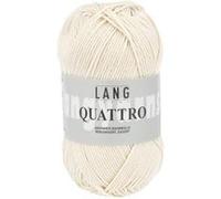 Fil à tricoter 100% coton QUATTRO - Lang Yarns(...) - 94 Blanc 94 Blanc G