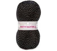 DMC - Knitty Glitter - Touche métallique l Idéal tous types de vêtements - Aiguilles à tricoter n°4 | 50 g - 148 m - 5 coloris disponibles