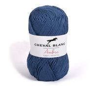 Fil à tricoter - CHEVAL BLANC - AMBRE - 70% viscose bambou - 30% coton - 150m - Nattier 008