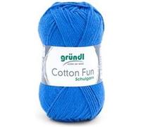 Fil à tricoter COTTON FUN - Gründl - certifié Oeko-Tex(...) - 10 Bleu 10 Bleu G