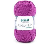 Fil à tricoter COTTON FUN - Gründl - certifié Oeko-Tex(...) - 21 Violet 21 Violet G