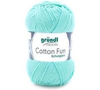 Fil à tricoter COTTON FUN - Gründl - certifié Oeko-Tex(...) - 34 Vert 34 Vert G