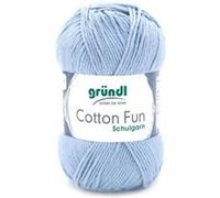 Fil à tricoter COTTON FUN - Gründl - certifié Oeko-Tex(...) - 36 Bleu 36 Bleu G