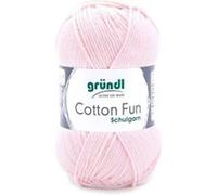Fil à tricoter COTTON FUN - Gründl - certifié Oeko-Tex(...) - 37 Rose 37 Rose G