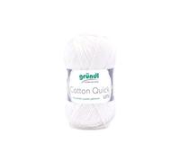 Fil À Tricoter Cotton Quick Uni - Gründl - Ppsc - Certifié Oeko-Tex 101 Ecru Ecru