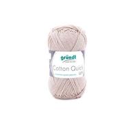 Fil À Tricoter Cotton Quick Uni - Gründl - Ppsc - Certifié Oeko-Tex 102 Ecru Ecru