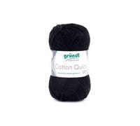 Fil à tricoter COTTON QUICK UNI - Gründl - PPSC - certifié Oeko-Tex(...) - 11 Noir 11 Noir G
