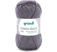 Fil à tricoter COTTON QUICK UNI - Gründl - PPSC - certifié Oeko-Tex(...) - 110 Gris 110 Gris G