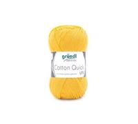 Fil À Tricoter Cotton Quick Uni - Gründl - Ppsc - Certifié Oeko-Tex 138 Jaune Jaune