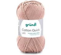 Gründl Fil à tricoter COTTON QUICK UNI PPSC certifié Oeko-Tex 139 Marron