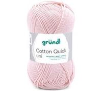 Fil à tricoter COTTON QUICK UNI - Gründl - PPSC - certifié Oeko-Tex(...) - 149 Rose 149 Rose G
