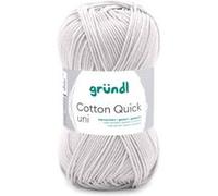 Fil à tricoter COTTON QUICK UNI - Gründl - PPSC - certifié Oeko-Tex(...) - 150 Gris 150 Gris G