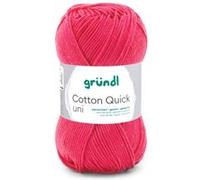 Fil à tricoter COTTON QUICK UNI - Gründl - PPSC - certifié Oeko-Tex(...) - 157 Rose 157 Rose G