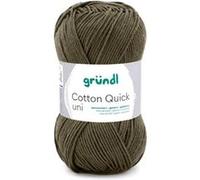 Fil à tricoter COTTON QUICK UNI - Gründl - PPSC - certifié Oeko-Tex(...) - 168 Vert 168 Vert G