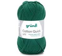 Fil à tricoter COTTON QUICK UNI - Gründl - PPSC - certifié Oeko-Tex(...) - 169 Vert 169 Vert G