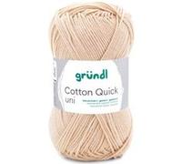 Fil à tricoter COTTON QUICK UNI - Gründl - PPSC - certifié Oeko-Tex(...) - 171 Marron 171 Marron G