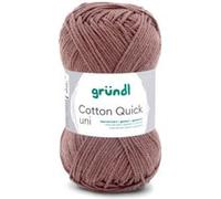 Fil à tricoter COTTON QUICK UNI - Gründl - PPSC - certifié Oeko-Tex(...) - 173 Marron 173 Marron G