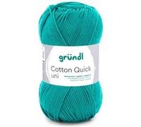 Fil à tricoter COTTON QUICK UNI - Gründl - PPSC - certifié Oeko-Tex(...) - 90 Vert 90 Vert G