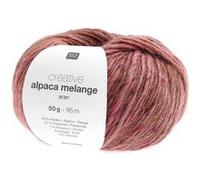 Fil à tricoter Creative Alpaca Melange Aran - Rico Design(...) - 004 Multicolore Abricot 004 Multicolore Abricot G