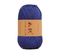 Fil à tricoter creux en coton pour tricot, écharpes, chapeaux, couvertures, tissage, projet, écharpe, chapeau, couverture - 100 g - 90 m x 2 mm