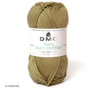 DMC - 100% Baby Cotton - Fil à tricoter - 100% coton | Spécialement conçu pour les bébés et la réalisation de layette | Doux et confortable | Pelote de 50 g - 106 m | 27 coloris disponibles