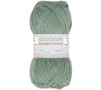 Fil à tricoter Douceur Classic Premium - Trimits : Doux et Résistant pour Tous Vos Projets(...) - 1515 Vert 1515 Vert G