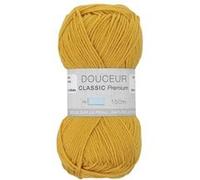 Fil à tricoter Douceur Classic Premium - Trimits : Doux et Résistant pour Tous Vos Projets(...) - 933 Jaune 933 Jaune G