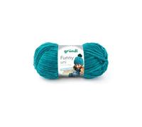 Fil à tricoter effet velour FUNNY - - 100 Gr - Oeko-Tex(...) - 18 Vert