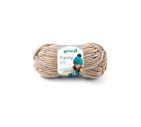 Fil à tricoter effet velour FUNNY - - 100 Gr - Oeko-Tex(...) - 19 Marron