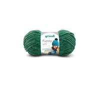 Fil à tricoter effet velour FUNNY - - 100 Gr - Oeko-Tex(...) - 27 Vert