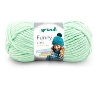 Fil à tricoter effet velour FUNNY - Grundl - 100 Gr - Oeko-Tex(...) - 04 Vert 04 Vert G