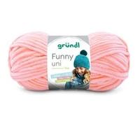 Fil à tricoter effet velour FUNNY - Grundl - 100 Gr - Oeko-Tex(...) - 28 Rose 28 Rose G