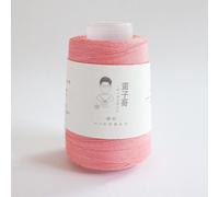 Fil À Tricoter En Dentelle Perlée De Couleur Unie, 1 Pièce, Fil De Coton Fin De Haute Qualité Pour Broderie Au Crochet, Écharpe De Pull