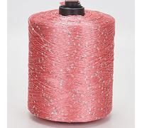 Fil à tricoter en polyester avec paillettes et boucles - Fil à tricoter avec lurex - 01